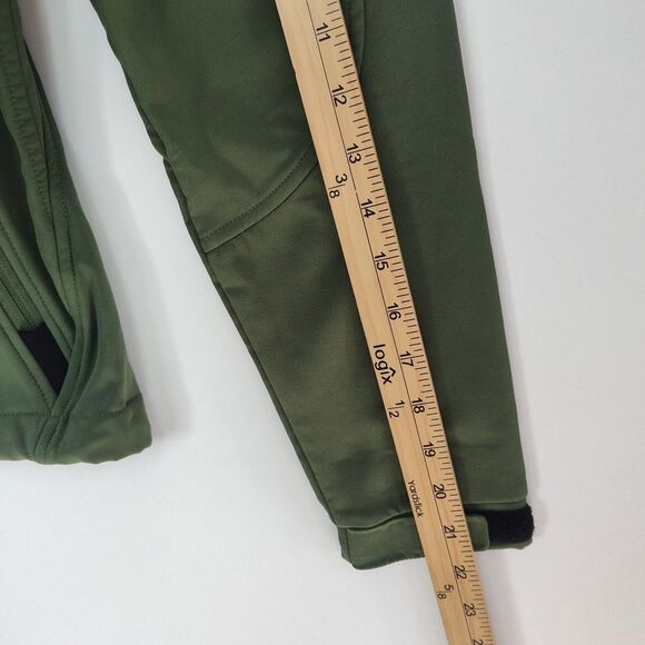 CrossFit Full-Zip Jacket Women's S Green Zippered Pockets Fleece Lining - Picture 7 of 11